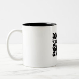 zweifarbige Tasse