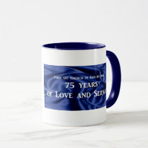 Zweifarbige Tasse