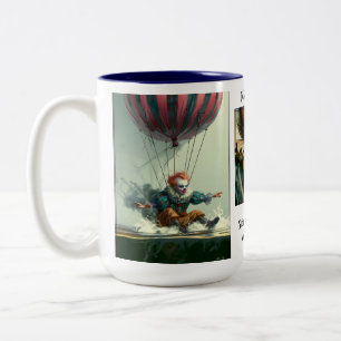 Zweifarbige Tasse, 443 ml Tasse