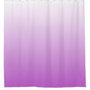 Zweifarbiges Gradienten ombre lilac lila Duschvorhang