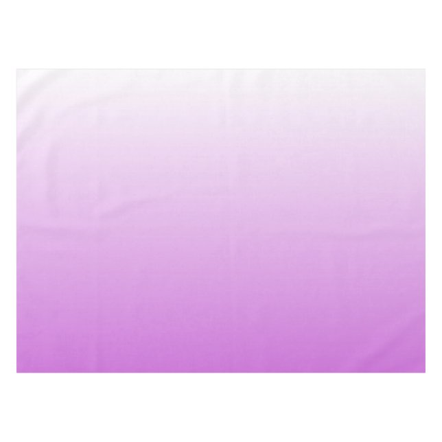 Zweifarbiges Gradienten ombre lilac lila Tischdecke (Vorderseite (Horizontal))