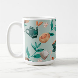 Zweifarbiges Kaffeetassendesign  Kaffeetasse