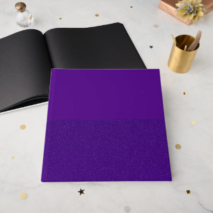Zweifarbiges Lila Hardcover-Gästebuch - Anpassen Gästebuch