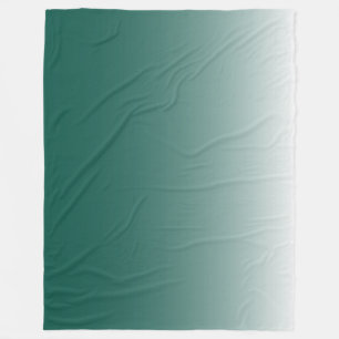 Zweifarbiges Ober-Gradient Fleecedecke