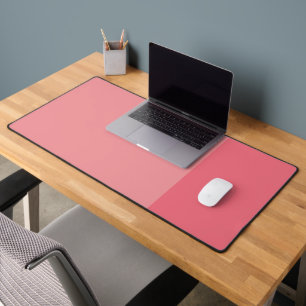 Zweifarbiges Rosa mit separaten Maus- und Tastatur Schreibtischunterlage