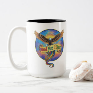 Zweifarbiges Trinkgefäß, 0,44 l Zweifarbige Tasse