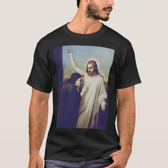Zweifel an Saint Thomas von Silvestro Lega T-Shirt (Vorderseite)