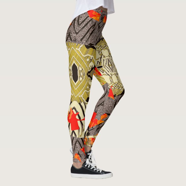 Zweifelswanderungen ungehindert leggings (Rechts)