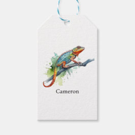 Zweig der Farben: Chameleon Art, Brauch Geschenkanhänger