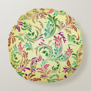 Zweig-Muster-Design-78466 Rundes Kissen
