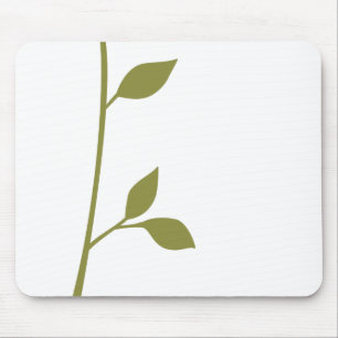 Zweig und Blatt Mousepad