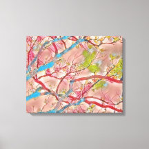Zweige Canvas Print (Beauty) 20 X 16