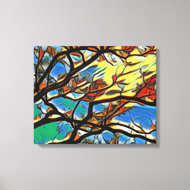 Zweige Canvas Print (Dreaming) 20 X 16 Leinwanddruck (Vorderseite)