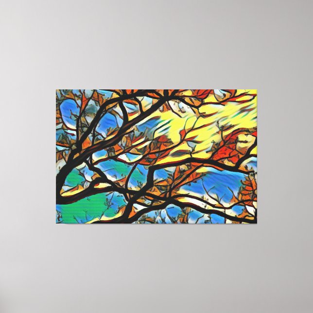 Zweige Canvas Print (Dreaming) Leinwanddruck (Vorderseite)