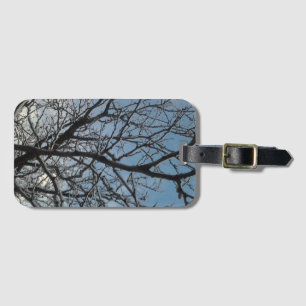 Zweige der Icy-Bäume Gepäckanhänger