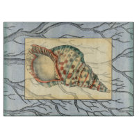 Zweige von Seashell und Bäumen