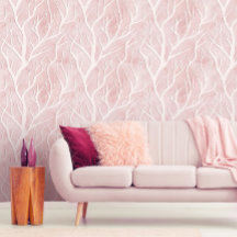 Zweige von weichem Rosa und Creme