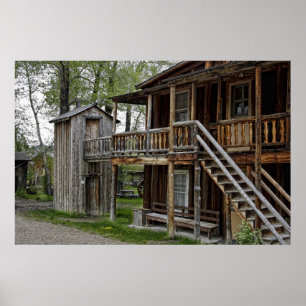 ZWEIGESCHOSSIGES NEBENGEBÄUDE POSTER