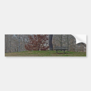 zweigezogener Baum Autoaufkleber
