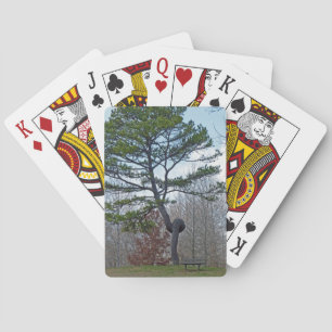 zweigezogener Baum Spielkarten
