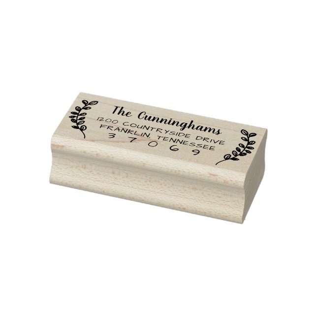 Zweigniederlassung für botanische Grünflächen Gummistempel (Stempel)