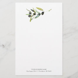 Zweigniederlassung personalisiert Stationery Water Briefpapier