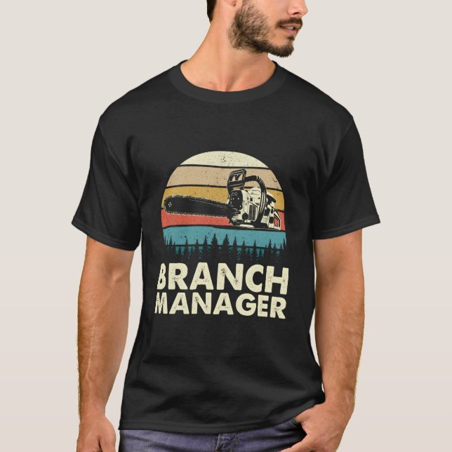 Zweigstelle Ager Arborist Treuechirurg Lumberjack  T-Shirt (Vorderseite)