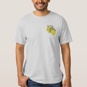 Zweigstelle Lemon Besticktes T-Shirt