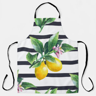 Zweigstelle Lemon: Citrus Watercolor Bliss Schürze