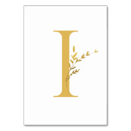 Zweigstelle Minimalistisch White and Gold Moderne  Tischnummer