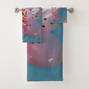 Zweigstelle Peach Blossom und Blue Sky Badhandtuch Set