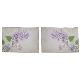 Zweigstelle Wasserfarbe Lilac Kissenbezug