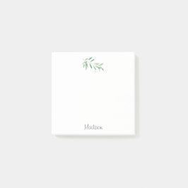 Zweigstelle Wasserfarben Post-it Klebezettel