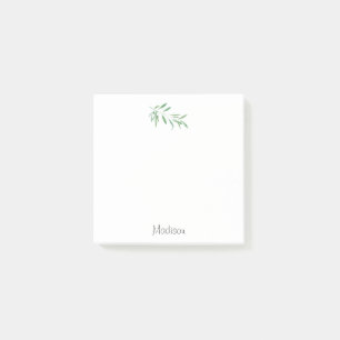 Zweigstelle Wasserfarben Post-it Klebezettel