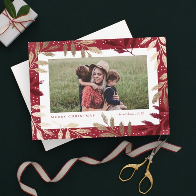 Zweigstellen für Gold Foil 3 Foto Weihnachten (Von Creator hochgeladen)