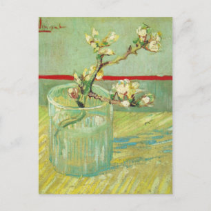 Zweigstellen von Almond Blossom im Glass Van Gogh Postkarte
