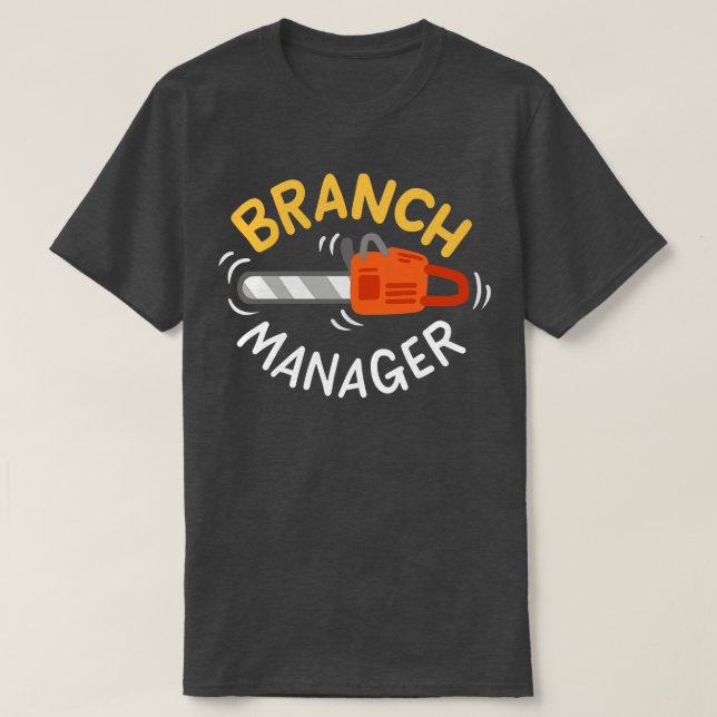 Zweigstellenleiter T-Shirt (Design vorne)