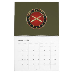 Zweigzeichen der Feldartillerie Kalender