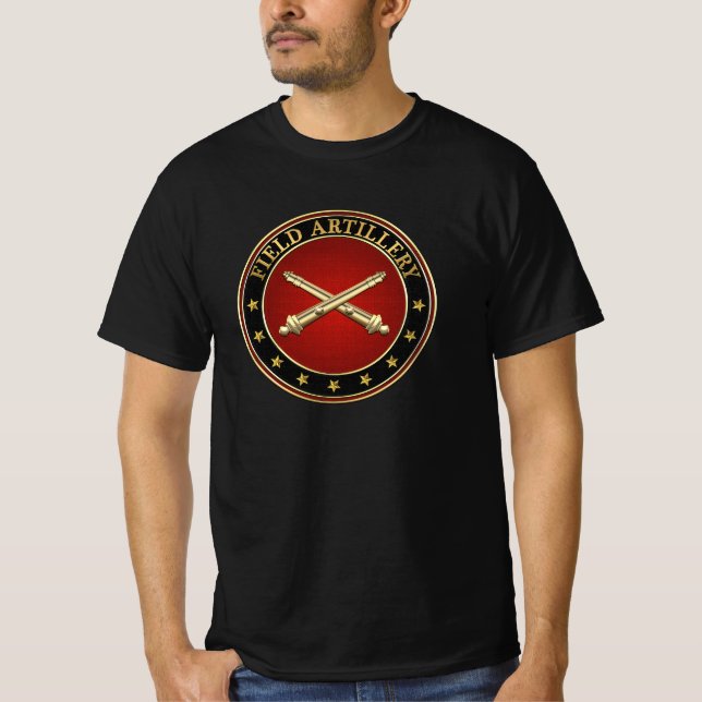 Zweigzeichen der Feldartillerie T-Shirt (Vorderseite)