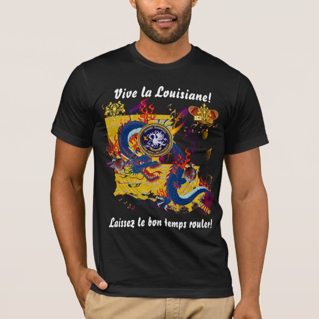 Zweihundertjähriges wichtiges Louisiana sehen T-Shirt (Vorderseite)
