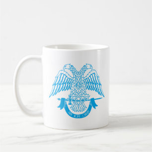 Zweikopfadler als asonisches Symbol Kaffeetasse