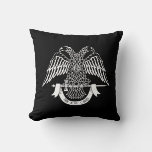 Zweikopfadler als asonisches Symbol Kissen