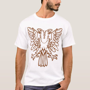 Zweiköpfiger Adler - Walnuss T-Shirt