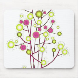 zweimal der grüne Baum Mousepad