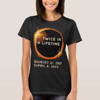 Zweimal in einer Lebensdauer Gesamtsolarausstoß 20 T-Shirt