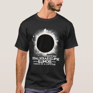 Zweimal in einer Lebensdauer Gesamtsolarausstoß IL T-Shirt