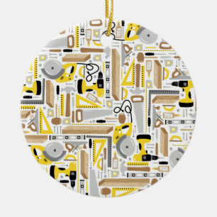 zweimal messen, einmal schneiden keramikornament