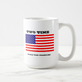 Zweimal-Weltkrieg verficht Tasse