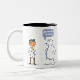 Zweipolig Zweifarbige Tasse