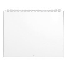 Zweiseitiger Kalender, riesig, 14¼"x22"